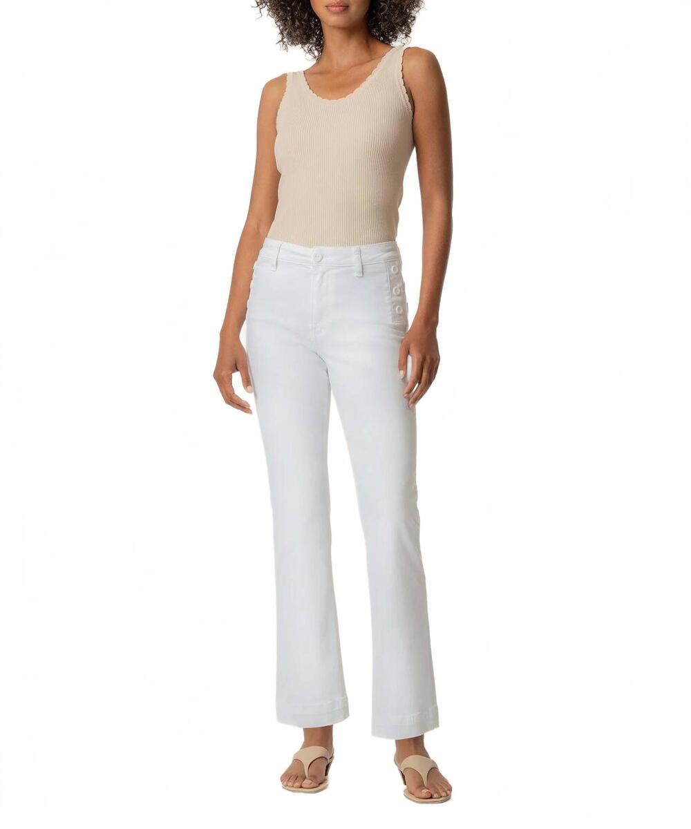 NEW KUT FROM THE KLOTH kelsey flare pant in white